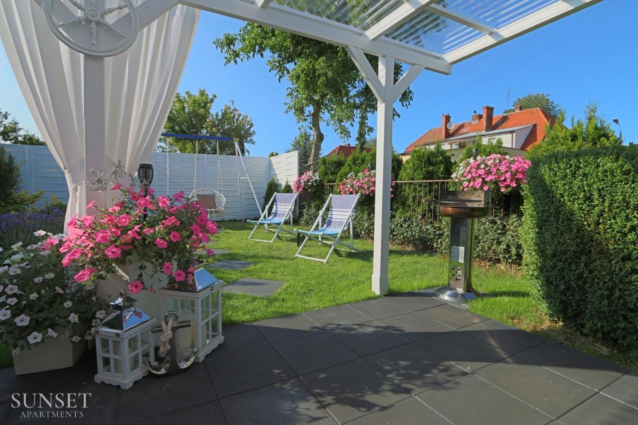 Sunset Apartments - Domek Z Ogrodem Grilem I Parkingiem! Swinoujscie Luaran gambar
